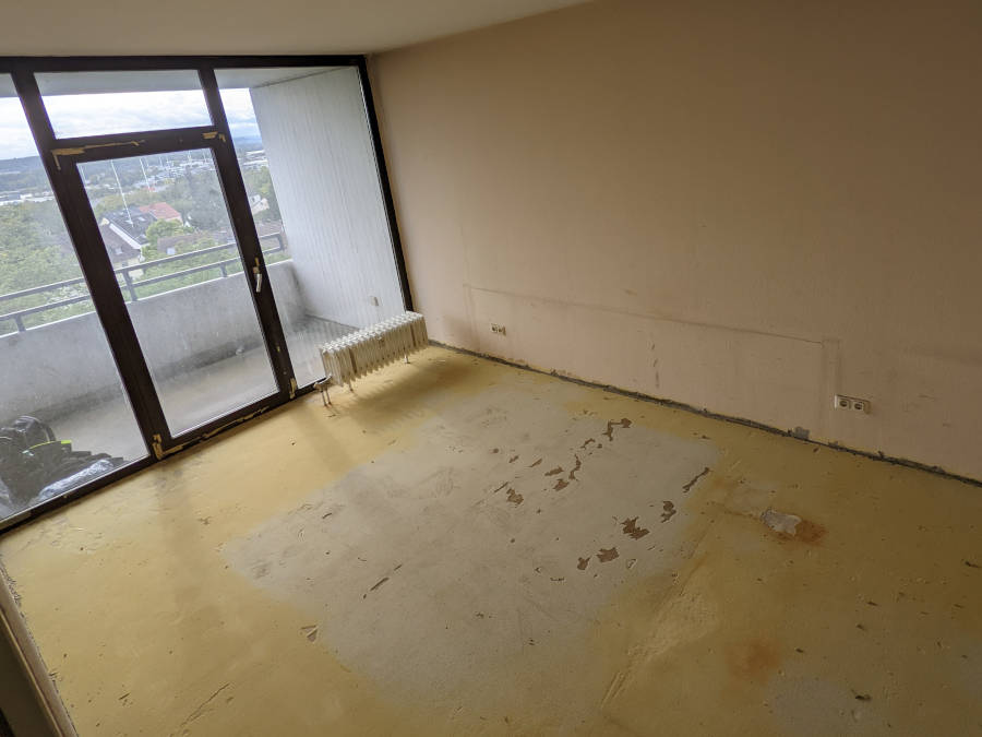 Entrümpelung in Bad Kreuznach: Ein leerer Raum ist zu sehen.