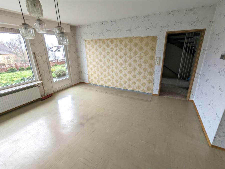 Entrümpelung in Frankfurt: Es ist ein leerer Raum zu sehen.