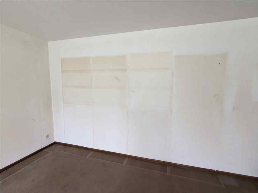 Entrümpelung Worms nachher: Man sieht einen leeren Raum.